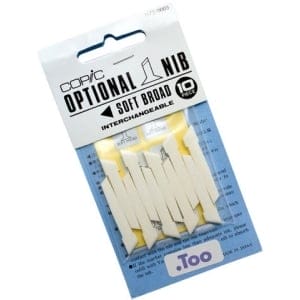 Copic Soft Board Nibs 10pc/pkt