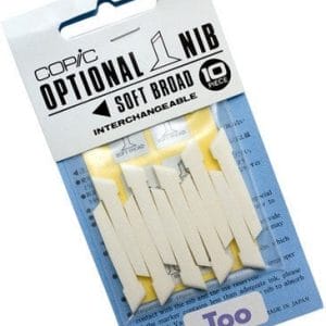 Copic Soft Board Nibs 10pc/pkt