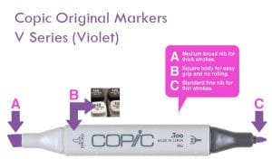 Copic Original Markers - V Series