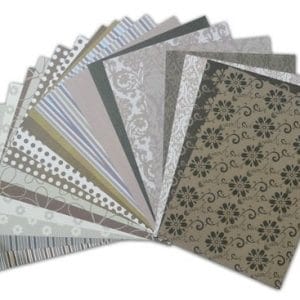 Assorted A5 Paper Pack - W&M Brown (Set of 40 sheets)