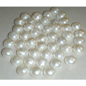 Hemispherical pearls