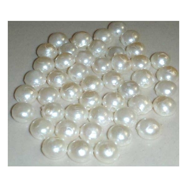 Hemispherical pearls