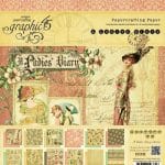 Graphic 45 - A Ladies Diary Collection - 8x8 Paperpack