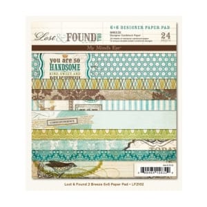 My Minds Eye - Lost and Found Two - Breeze - 6x6 Paperpack