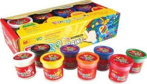 Mungyo Finger Paint-set of 8 colors