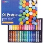 Mungyo Round Shaped Oil Pastel Crayon (36 Colors)