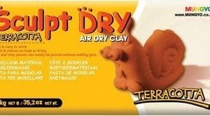 Mungyo Sculpt Dry - Terracotta Air Dry Clay (1kg)