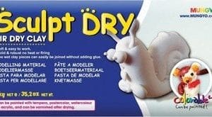 Mungyo Sculpt Dry - White Air Dry Clay (1kg)