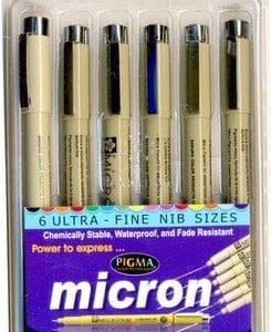 Sakura Pigma Micron Pens