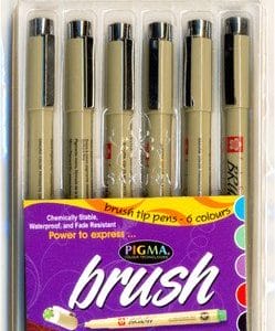 Sakura Pigma Brush Pens