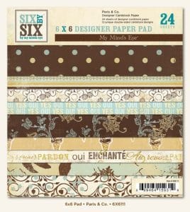 Six By Six - Paris & Co - 6X6 Paperpack