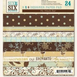 Six By Six - Paris & Co - 6X6 Paperpack