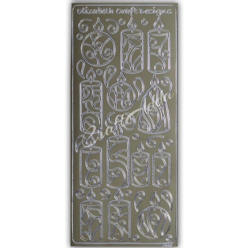Peel Off Sticker (0355) stylish candles 0355 Peel Off Sticker (0355)