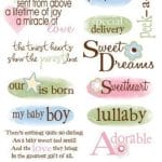 Three Bugs in a Rug - Baby Rub-Ons