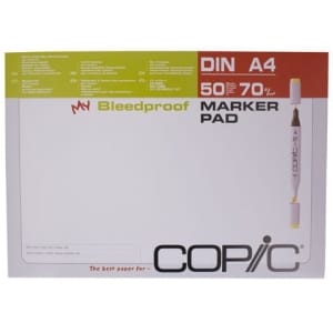 Copic Bleedproof Marker Pads A4 (50 Sheets/Pad)