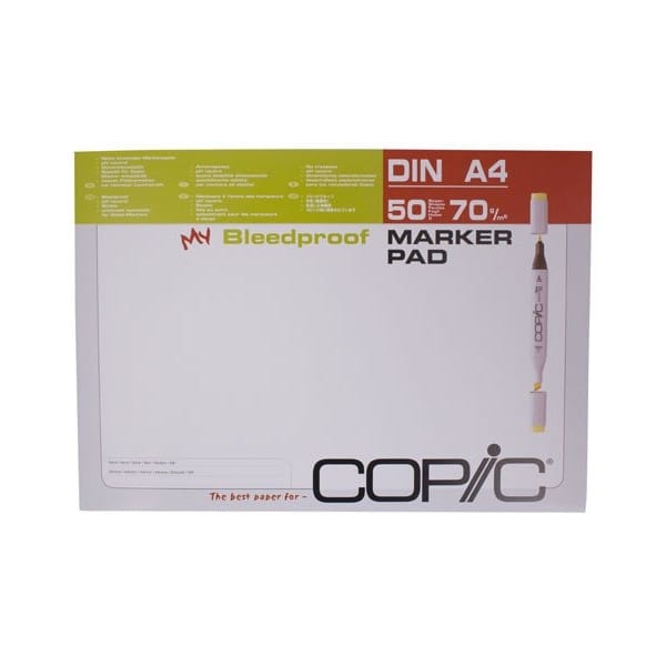Copic Bleedproof Marker Pads A4 (50 Sheets/Pad)