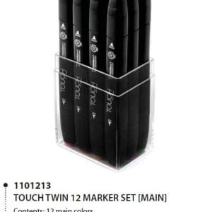 Shinhan Touch Marker "M" (Main) Color - Set of 12