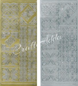 Peel Off Sticker (0116) - Set of 4