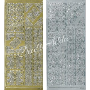 Peel Off Sticker (0116) - Set of 4