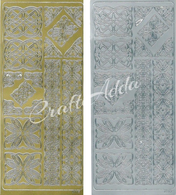 Peel Off Sticker (0116) - Set of 4 Peel Offs 0116 Peel Off Sticker (0116) - Set of 4