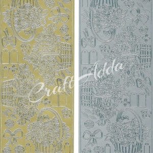 Peel Off Sticker (0254) - Set of 4