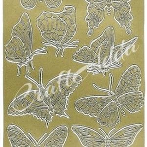 Peel Off Sticker (2038) - Set of 4