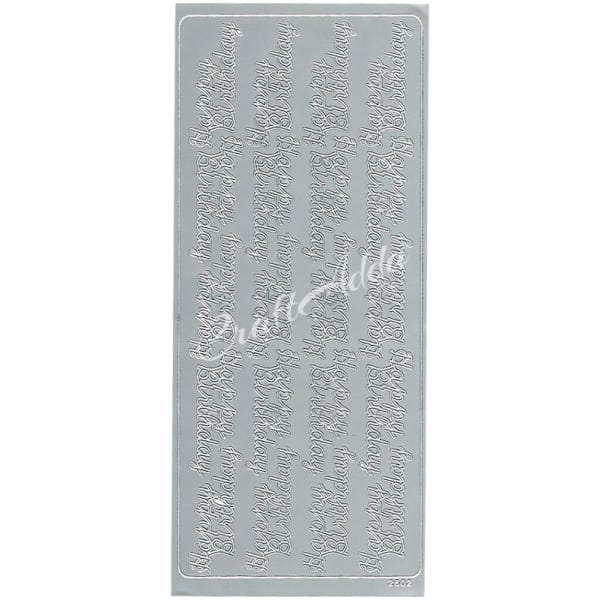 Peel Off Sticker (2602) - Set of 4