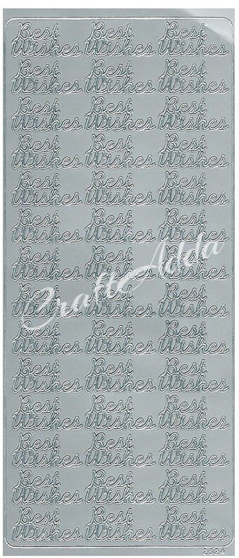 Peel Off Sticker (2624) - Set of 4 Peel Offs 2624 Peel Off Sticker (2624) - Set of 4