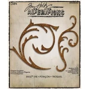 Tim Holtz Alterations Sizzix BIGZ Dies - Elegant Flourishes