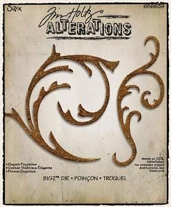Tim Holtz Alterations Sizzix BIGZ Dies - Elegant Flourishes