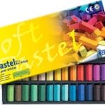 Mungyo Soft Pastel Half-Length Crayons (32 assorted colors)