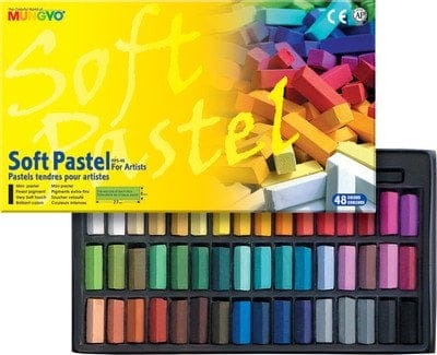 Mungyo Soft Pastel Half-Length Crayons (48 assorted colors) mps 48 Mungyo Soft Pastel Half-Length Crayons (48 assorted colors)
