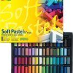 Mungyo Soft Pastel Half-Length Crayons (64 assorted colors)