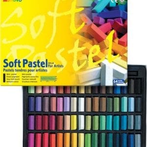 Mungyo Soft Pastel Half-Length Crayons (64 assorted colors)