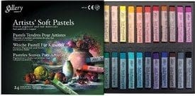 Mungyo Square Shaped Soft Pastel Crayon (24 assorted colors)