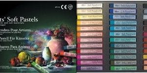 Mungyo Square Shaped Soft Pastel Crayon (36 assorted colors)