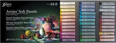 Mungyo Square Shaped Soft Pastel Crayon (36 assorted colors) mpv 36 1 Mungyo Square Shaped Soft Pastel Crayon (36 assorted colors)