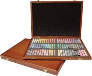 Mungyo Square Shaped Soft Pastel Crayon (72 assorted colors)