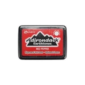 Adirondack Pigment Ink Pad Earthtones - Red Pepper