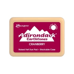 Adirondack Dye Ink Pad Earthtones - Cranberry