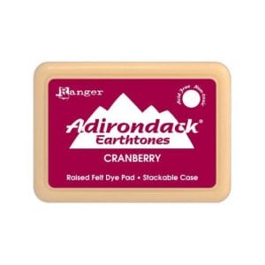 Adirondack Dye Ink Pad Earthtones - Cranberry