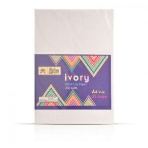 Lotus Ivory Sheet A4 - Pack of 25 Sheets