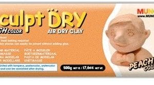 Mungyo Sculpt Dry - Peach color Air Dry Clay (500gm)