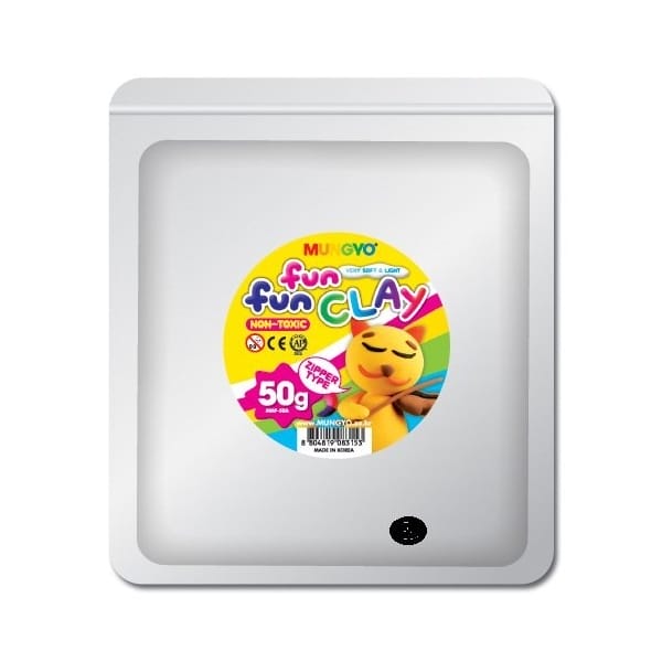 Mungyo Fun Fun Clay - Black (50gms)