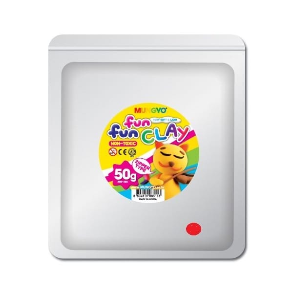 Mungyo Fun Fun Clay - Red (50gms)
