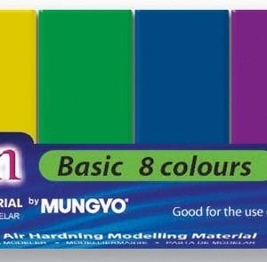 Codiform Non Air Hardening Assorted Clay (8 Colors)