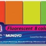 Codiform Non Air Hardening Fluorescent Clay (8 Fluorescent Colors)