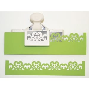 Martha Stewart Deep Edger Punch - Scroll Heart