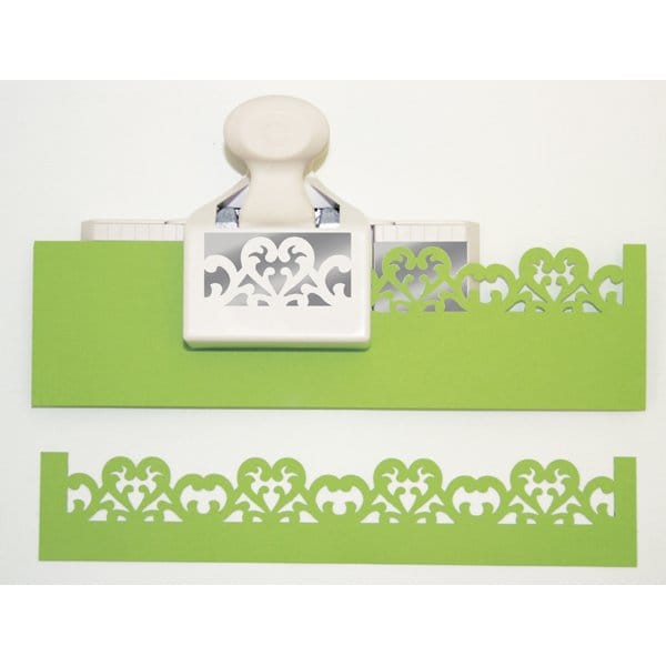Martha Stewart Deep Edger Punch - Scroll Heart MS 11002706 Martha Stewart Deep Edger Punch - Scroll Heart