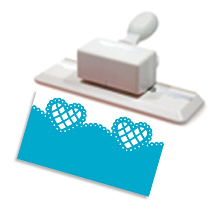 Martha Stewart Deep Edger Punch - Lattice Heart MS 10077576 Martha Stewart Deep Edger Punch - Lattice Heart